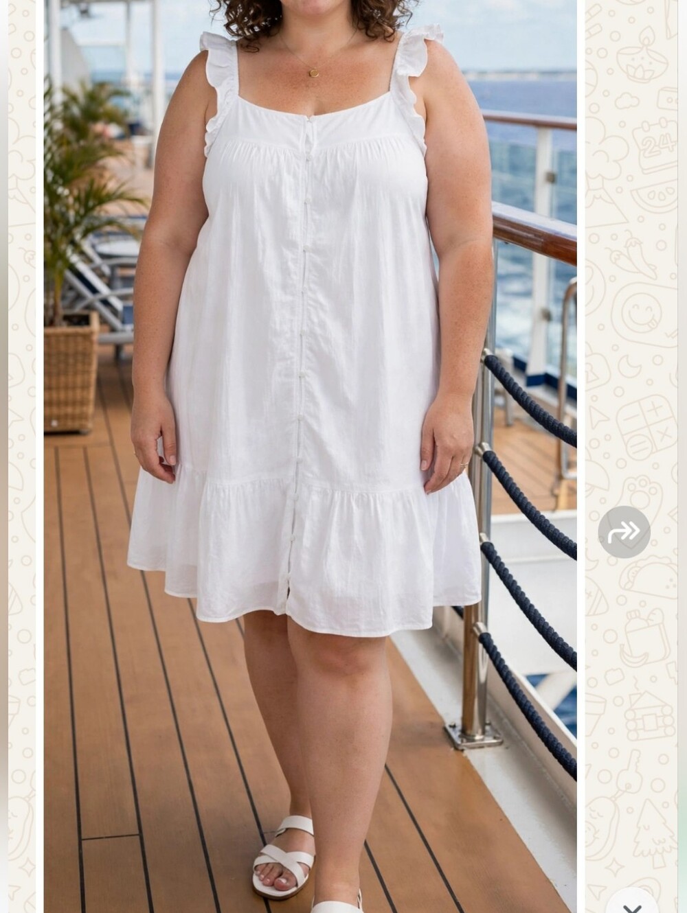 100% cotton cute dress